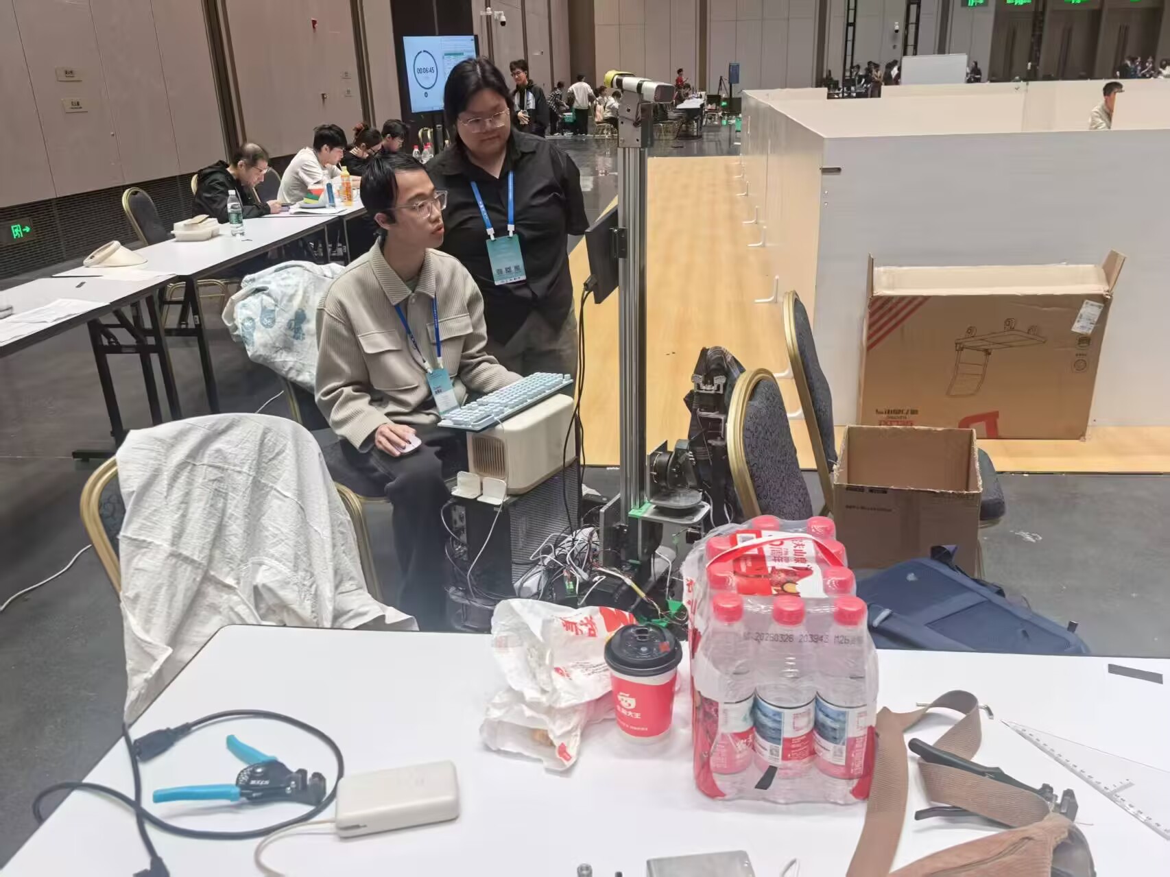 家政机器人比赛现场系统联调